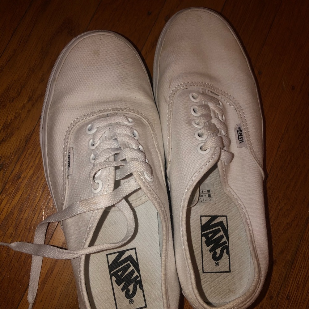 White Vans Authentic - Picture 3 of 5